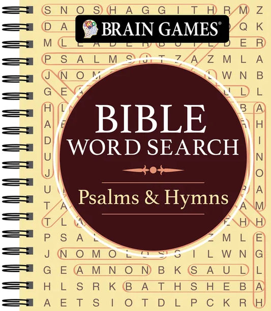 Brain Games - Bible Word Search: Psalms and Hymns - Spiral