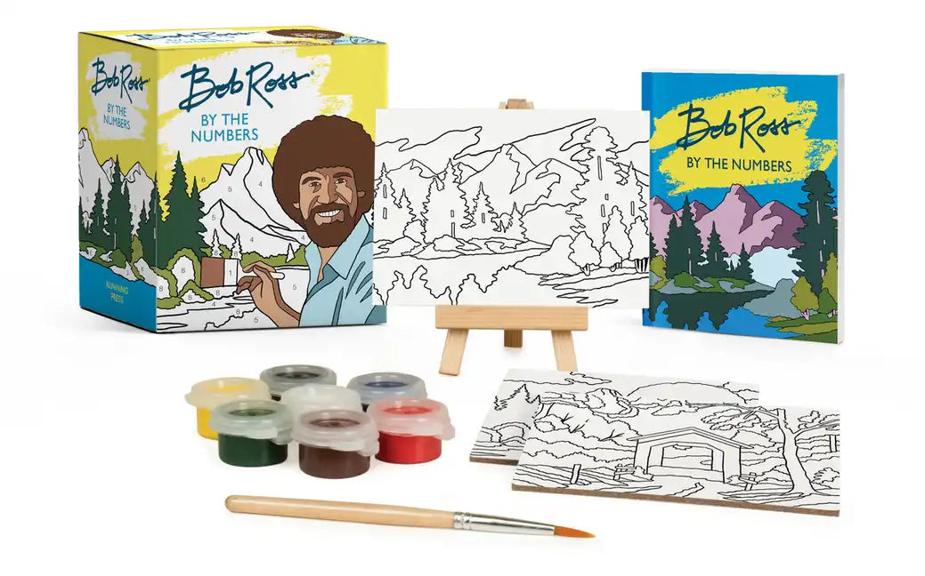 Bob Ross by the Numbers - Paperback