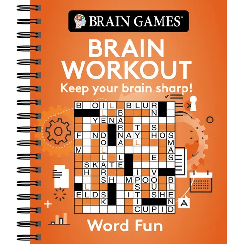 Brain Games - Brain Workout: Word Fun - Spiral