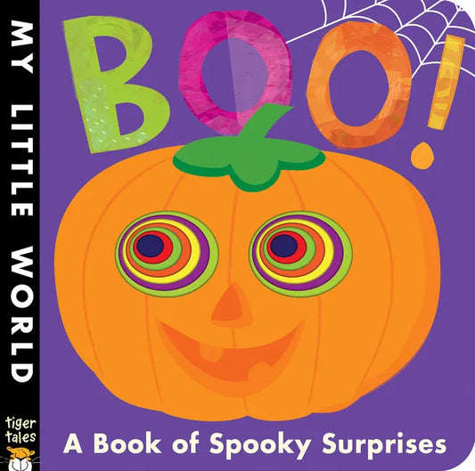 Boo!: A Book of Spooky Surprises - Board Book