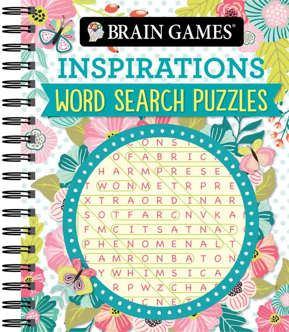 Brain Games - Inspirations Word Search Puzzles - Spiral