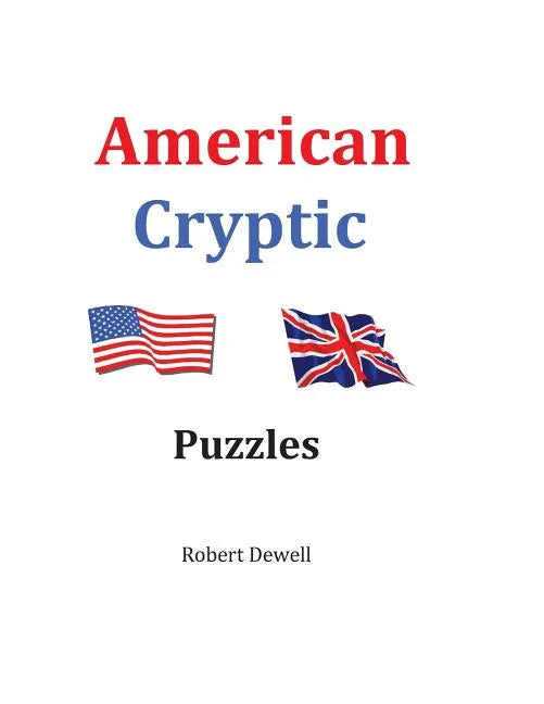 American Cryptic Puzzles - Paperback