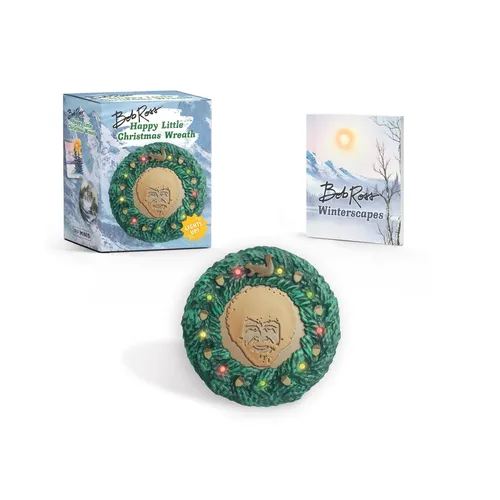 Bob Ross: Happy Little Christmas Wreath: Lights Up! - Paperback