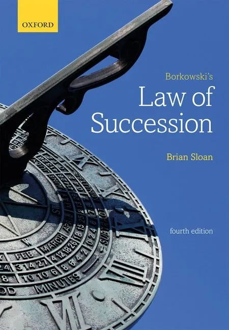Borkowski's Law Succession 4e P - Paperback