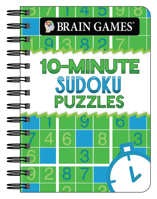 Brain Games - To Go - 10 Minute Sudoku - Spiral