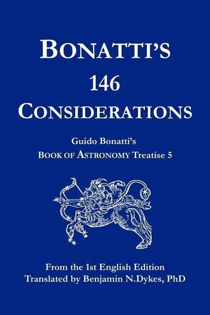 Bonatti's 146 Considerations - Paperback