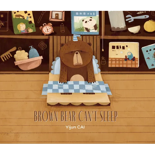 Brown Bear Can't Sleep - Paperback