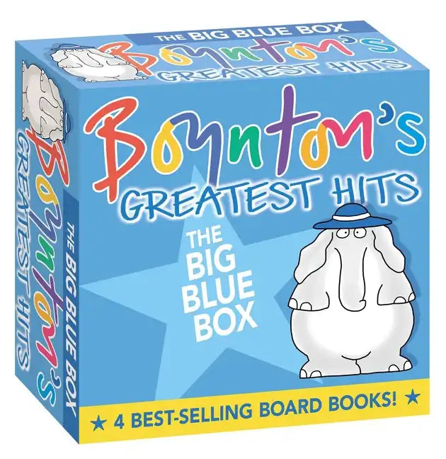 Boynton's Greatest Hits the Big Blue Box (Boxed Set): Moo, Baa, La La La!; A to Z; Doggies; Blue Hat, Green Hat - Boxed Set