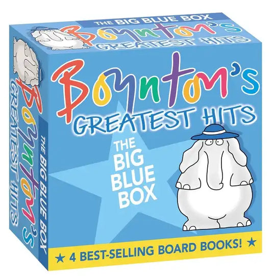 Boynton's Greatest Hits the Big Blue Box (Boxed Set): Moo, Baa, La La La!; A to Z; Doggies; Blue Hat, Green Hat - Boxed Set