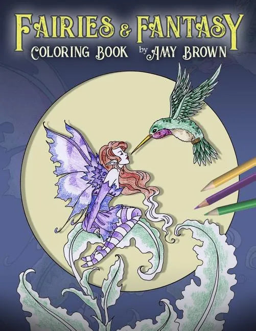 Fairies & Fantasy Coloring Book - Paperback