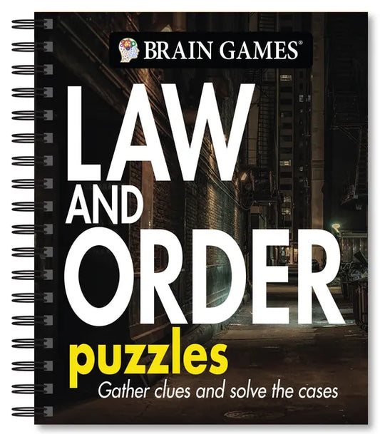 Brain Games - Law and Order Puzzles: Volume 2 - Spiral