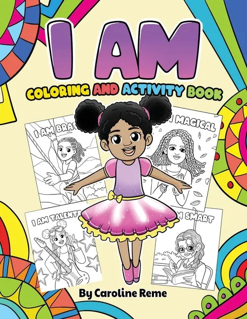 I AM coloring and activity book - Paperback