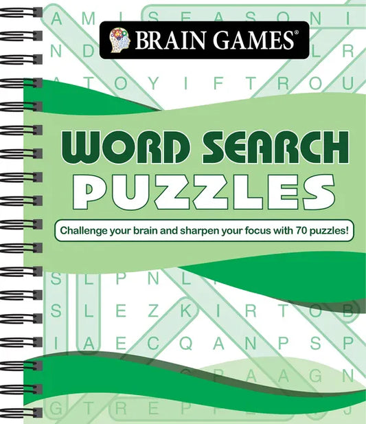 Brain Games - Word Search (Waves) - Spiral