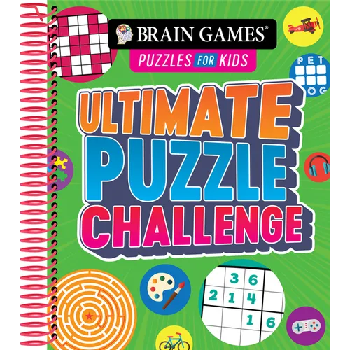 Brain Games Puzzles for Kids - Ultimate Puzzle Challenge - Spiral