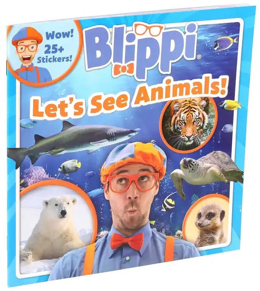 Blippi: Let's See Animals! - Paperback