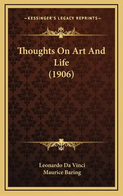 Thoughts On Art And Life (1906) - Hardcover