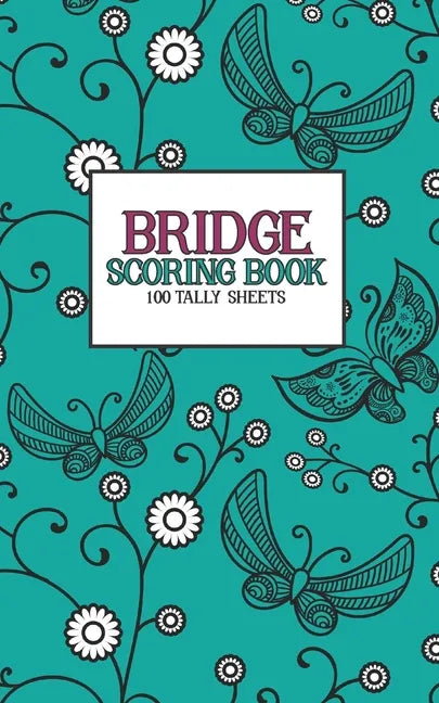 Bridge Scoring Book: 100 Tally Sheets - Paperback