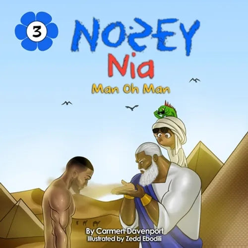 Nosey Nia: Man Oh Man - Paperback