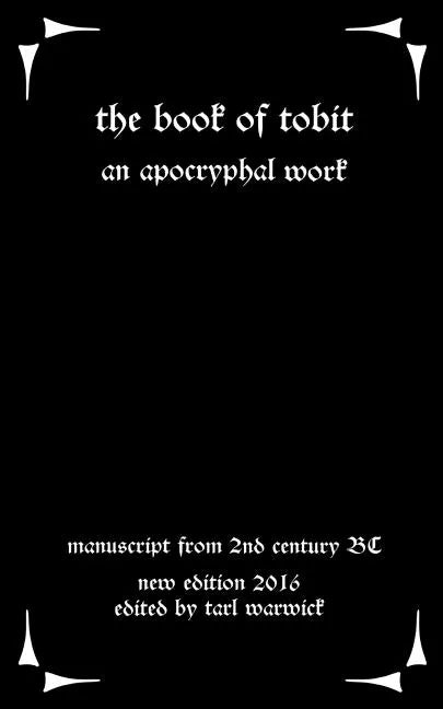 Book Of Tobit - Paperback