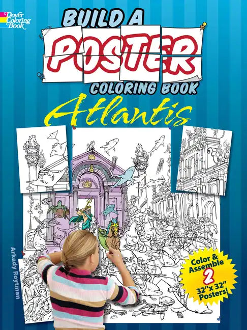 Build a Poster Coloring Book Atlantis - Paperback