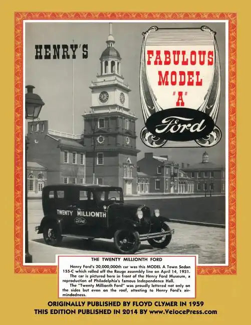 Henry's Fabulous Model a Ford - Paperback