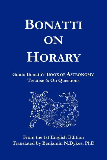 Bonatti on Horary - Paperback