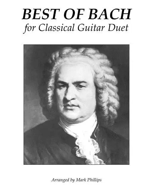 Best of Bach for Classical Guitar Duet - Paperback