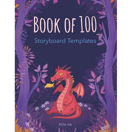 Book of 100 Storyboard Templates - Paperback