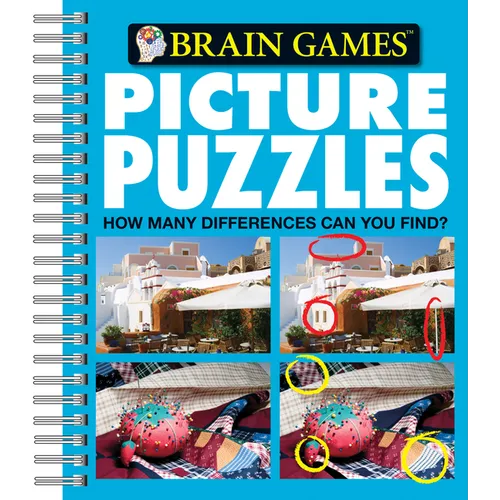 Brain Games - Picture Puzzles #4: How Many Differences Can You Find?: Volume 4 - Spiral