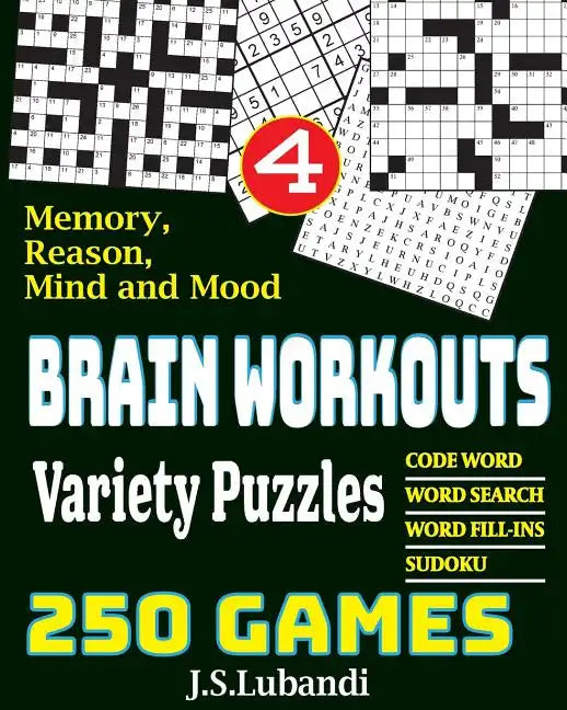 BRAIN WORKOUTS Variety Puzzles 4 - Paperback
