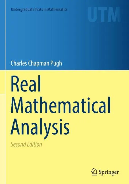 Real Mathematical Analysis - Paperback