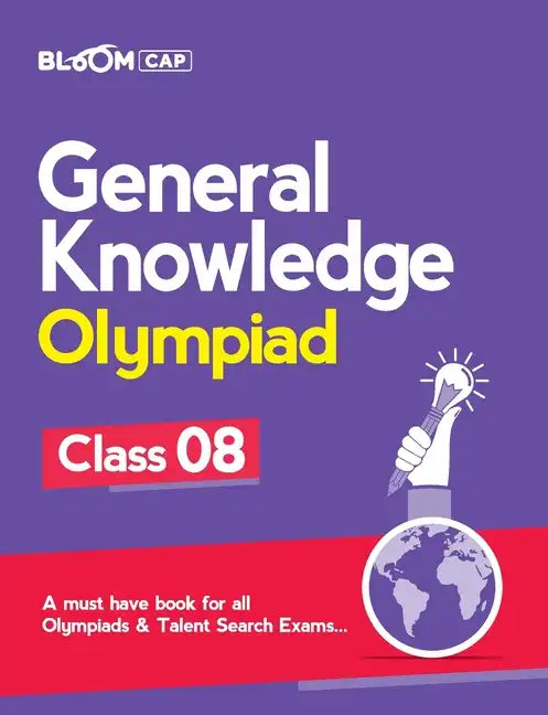 Bloom CAP General Knowledge Olympiad Class 8 - Paperback