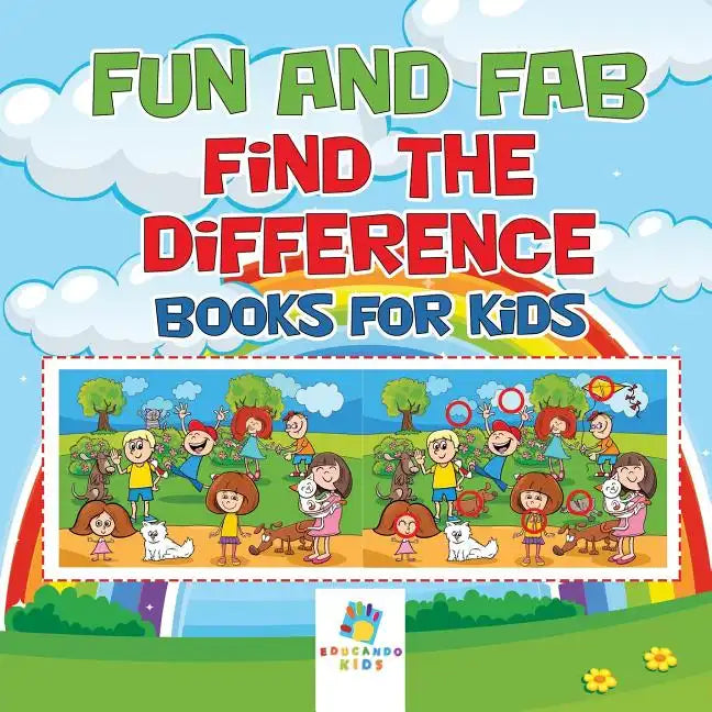 Fun and Fab Find the Difference Books for Kids - Paperback