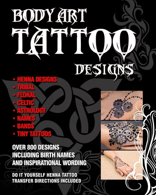 Body Art Tattoo Designs - Paperback