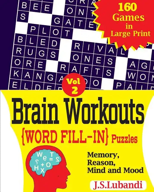 Brain Workouts (WORD FILL-IN) Puzzles - Paperback