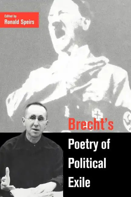 Brecht's Poetry of Political Exile - Paperback