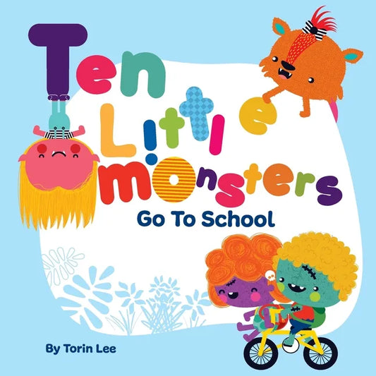 Ten Little Monsters Go to School - Paperback