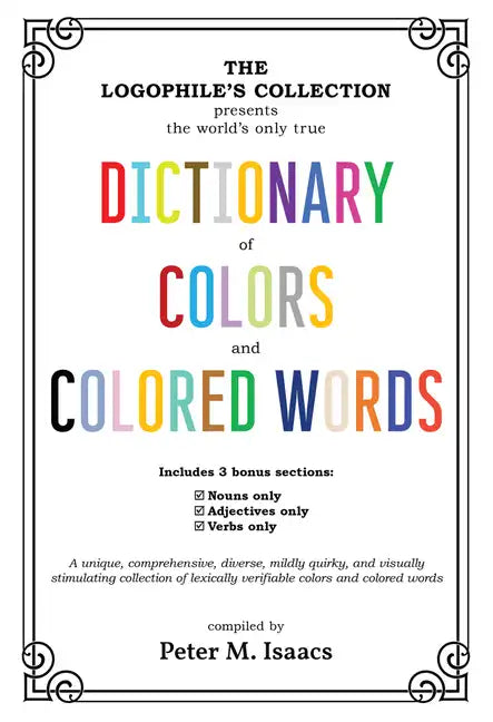 The Dictionary of Colors and Colored Words - Hardcover