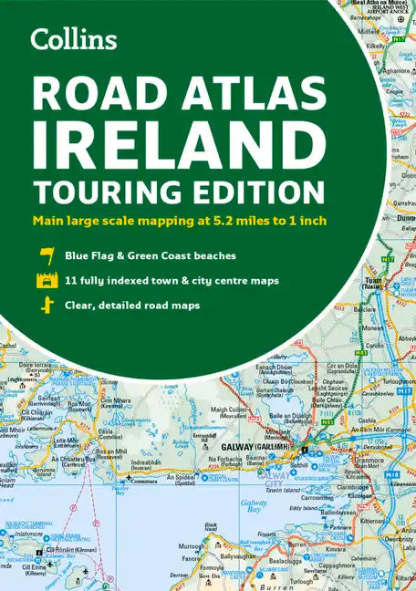 Road Atlas Ireland: Touring Edition A4 Paperback - Paperback