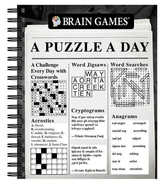 Brain Games - A Puzzle a Day - Spiral