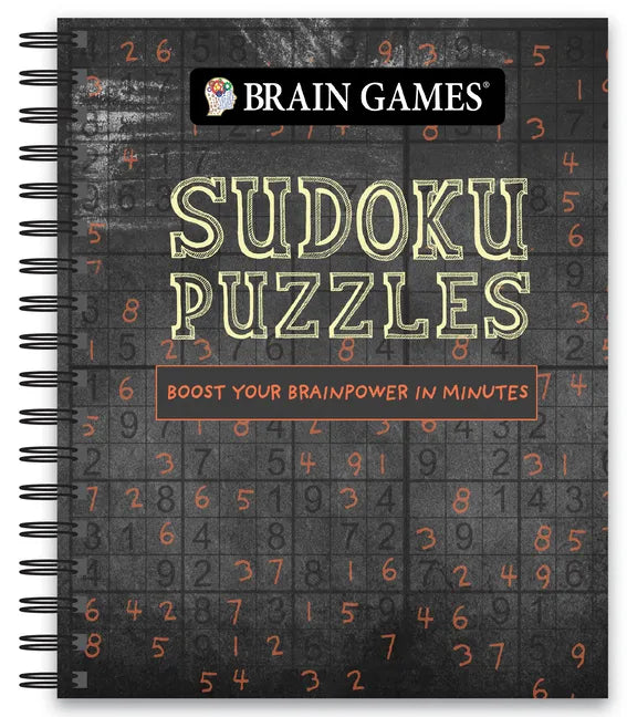 Brain Games - Sudoku (Chalkboard #2): Boost Your Brainpower in Minutes Volume 2 - Spiral