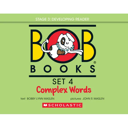 Bob Books - Complex Words Hardcover Bind-Up Phonics, Ages 4 and Up, Kindergarten, First Grade (Stage 3: Developing Reader) - Hardcover