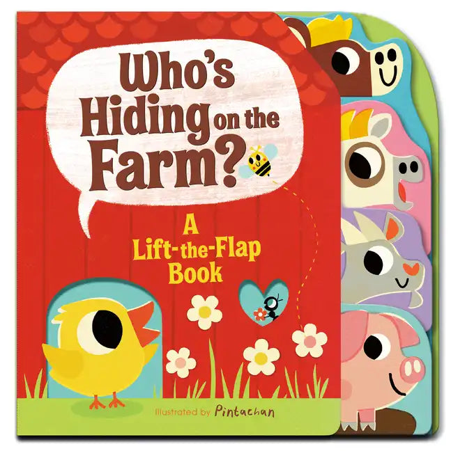 Who's Hiding on the Farm? - Board Book