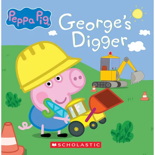 George's Digger (Peppa Pig 8x8 Storybook #40) - Paperback