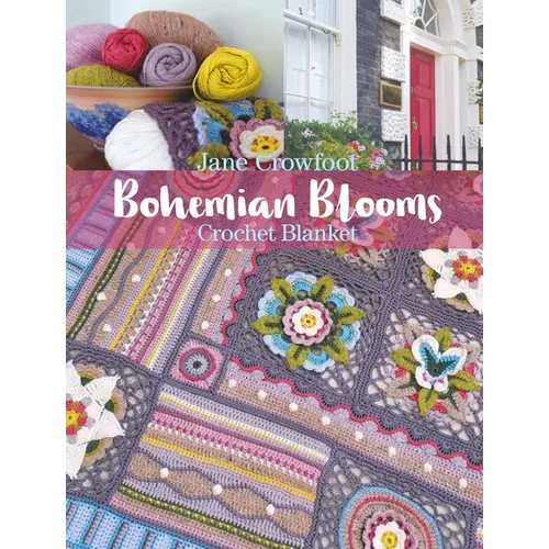 Bohemian Blooms Crochet Blanket - Paperback