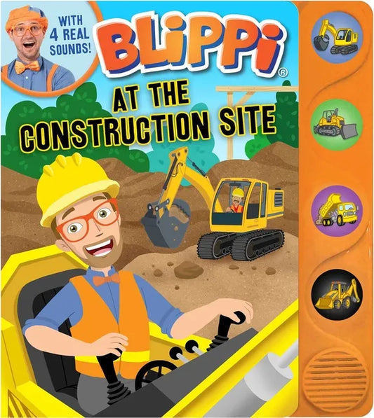 Blippi: At the Construction Site - Board Book