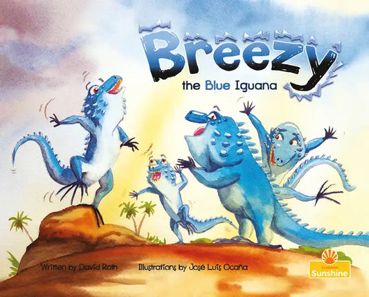 Breezy the Blue Iguana - Paperback