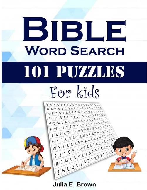 Bible Word Search 101 Puzzles For Kids: Large Print Word Search Books, Exercise Your Brain, Workouts for Kids and Adults - Paperback