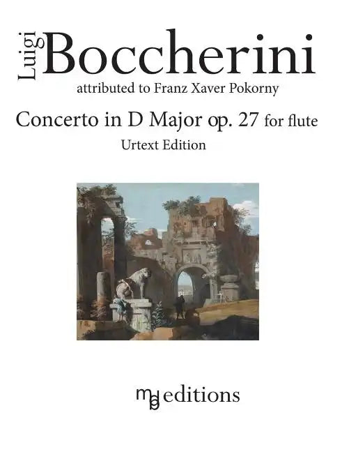 Boccherini Concerto in D Major op. 27 for Flute (Urtext Edition) - Paperback