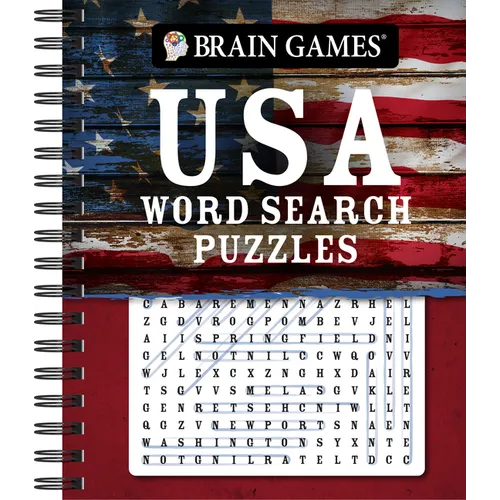Brain Games - USA Word Search Puzzles (#5): Volume 5 - Spiral
